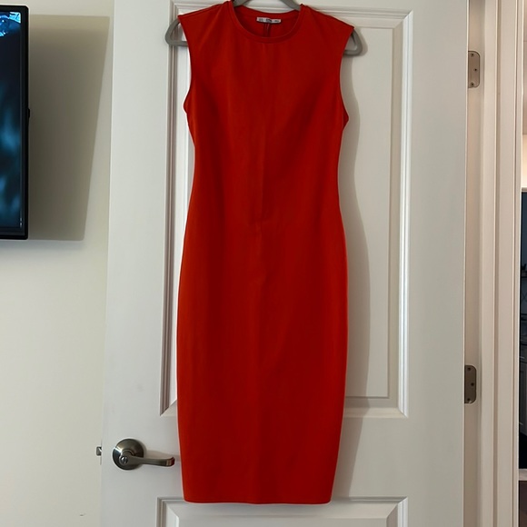 Red-Orange Dress - Picture 1 of 2